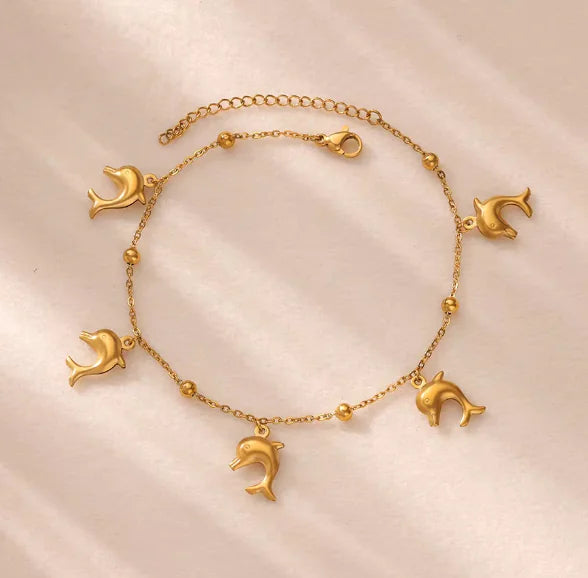 Ocean Charm Anklet